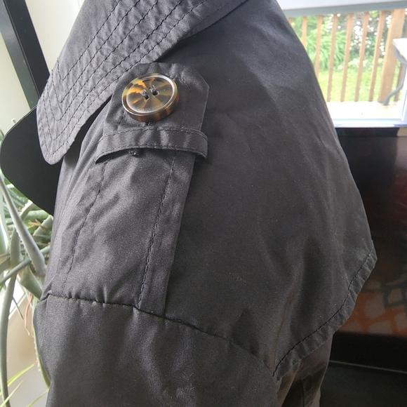 Marvin Richards Women's Lightweight Belted Trench Coat Size Small - Picture 10 of 13